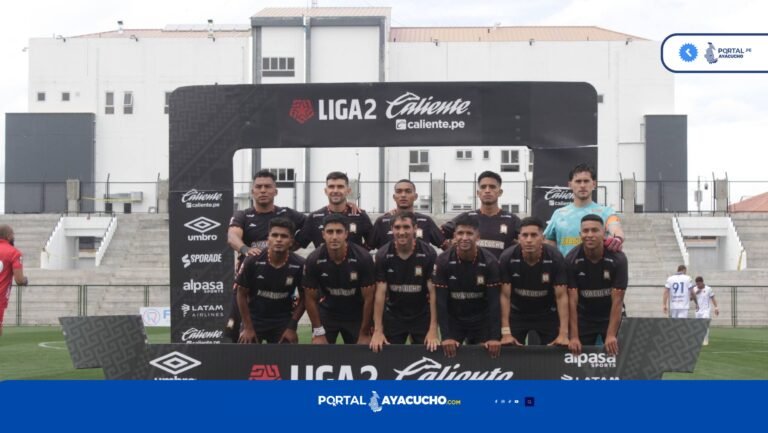En partido válido por la jornada 5 de la Liga 2, el cuadro de Ayacucho FC dejó escapar dos puntos tras igualar 2-2 frente a Unión Minas.