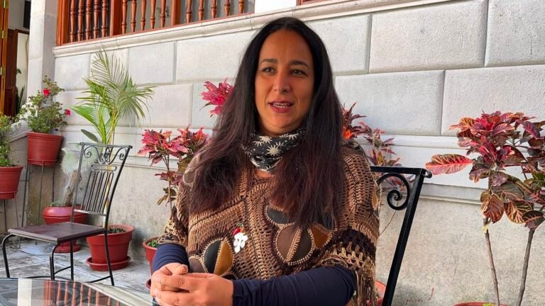 La autora Geraldine de Santis destacó el trabajo conjunto con la editorial Altazor, dirigida por el escritor ayacuchano Willy del Pozo, para difundir su obra en distintos países.