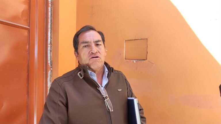 Alcalde de Tambillo cuestionó que la obra impulsada por el Gobierno Regional de Ayacucho iniciara sin estudios definitivos y espera que trabajos inicien a partir del mes de julio tras concluir elaboración del expediente técnico.