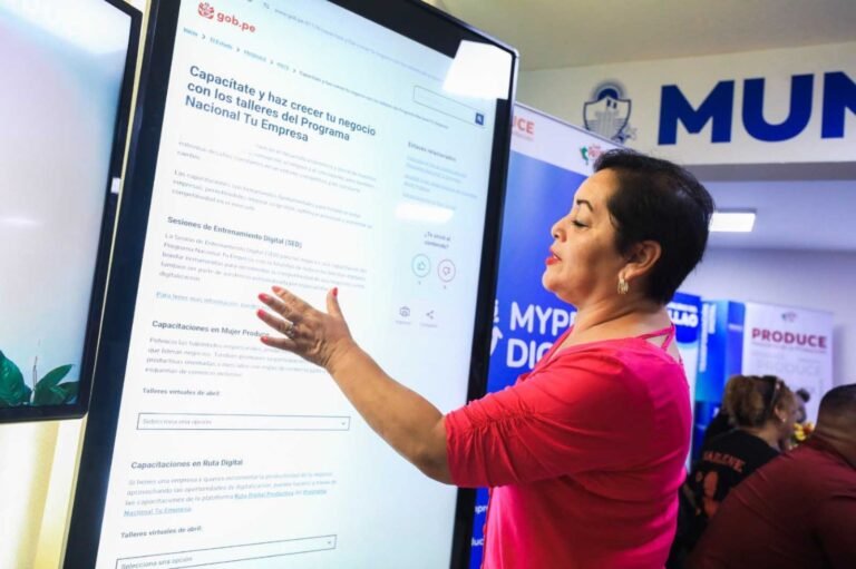 La plataforma Produce Más reúne servicios gratuitos que ayudan a emprendedores a formalizarse, capacitarse y encontrar nuevas oportunidades comerciales.