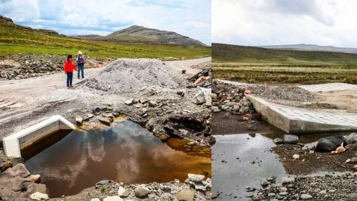 El órgano de control pidió al Gobierno Regional de Ayacucho evaluar el contrato con la empresa ejecutora debido al bajo avance de la obra. El órgano de control pidió al Gobierno Regional de Ayacucho evaluar el contrato con la empresa ejecutora debido al bajo avance de la obra.
