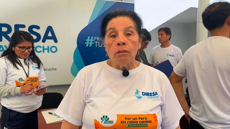 Huamanga concentra la mayor población canina y tiene como meta inmunizar a 40 mil perros dentro de la campaña regional.