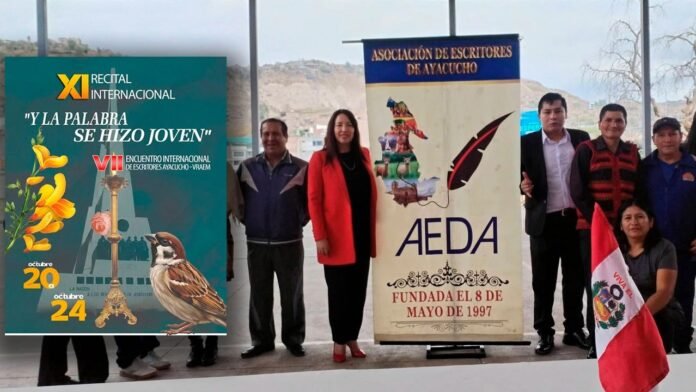 Las actividades incluyeron presentaciones de libros y entrega de reconocimientos para visibilizar la producción literaria y promover el intercambio cultural entre autores de Ayacucho y el VRAEM.